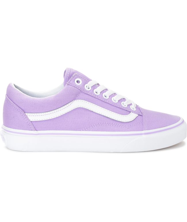 light purple old skool vans